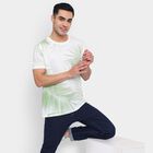 Men's 100% Cotton Round Neck Half Sleeves T-Shirt , Light Green, small image number null